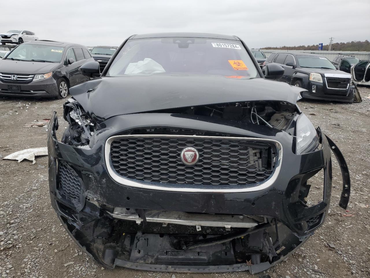 2019 Jaguar E-Pace VIN SADFP2FXXK1Z71448 Copart auction photo, front end damage thumbnail 5