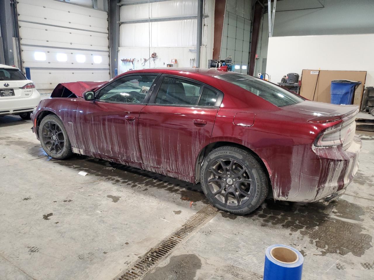 2018 Dodge Charger VIN 2C3CDXJG8JH136433 Copart auction photo, front end damage thumbnail 2