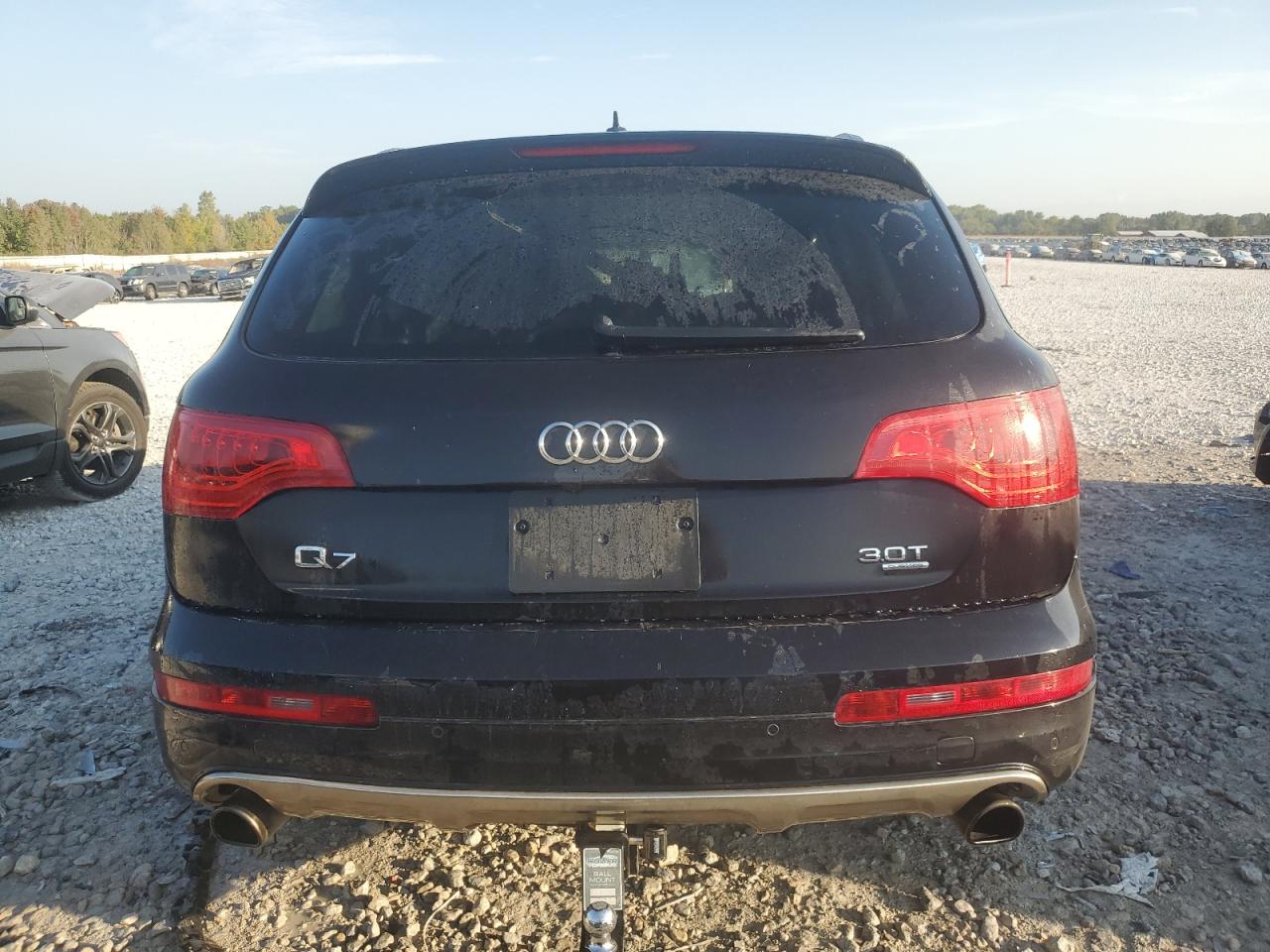 2015 Audi Q7 VIN WA1LGAFE4FD023522 Copart auction photo, front end / side damage thumbnail 6
