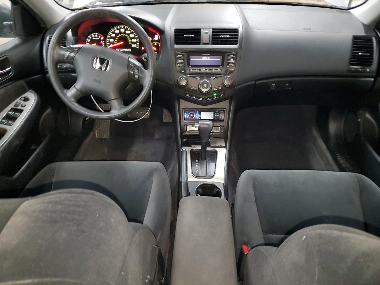 2004 Honda Accord VIN 1HGCM56684A137456 Copart auction photo, side / front end damage thumbnail 8