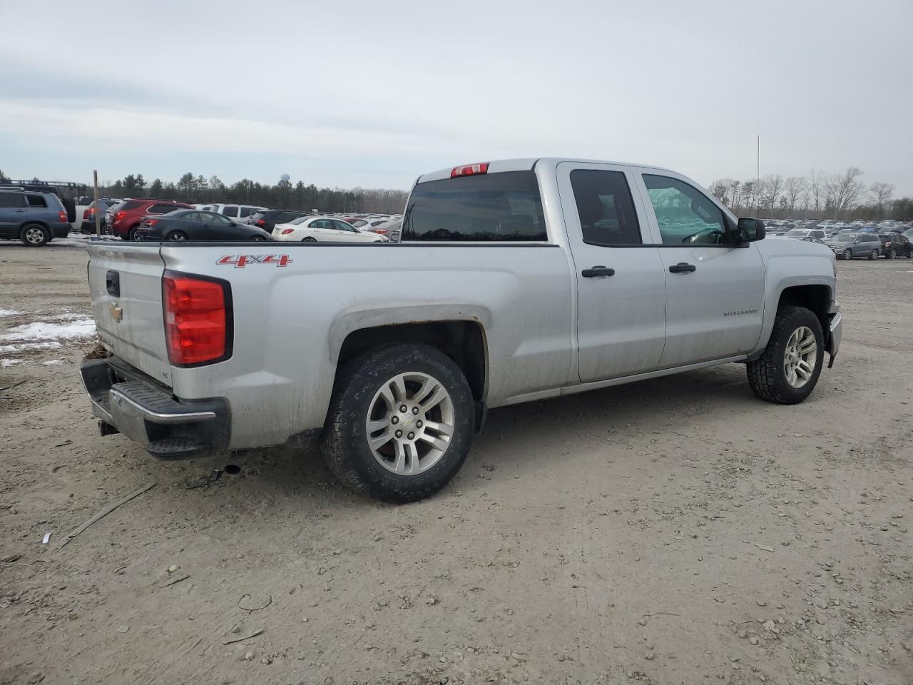 2014 Chevrolet Silverado VIN 1GCVKREHXEZ275848 Copart auction photo, all over / undercarriage damage thumbnail 3
