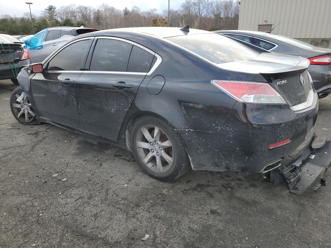 2012 Acura TL VIN 19UUA8F51CA008382 Copart auction photo, front end / undercarriage damage thumbnail 2
