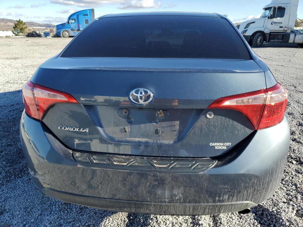 2017 Toyota Corolla VIN 2T1BURHE7HC779156 Copart auction photo, all over damage thumbnail 6