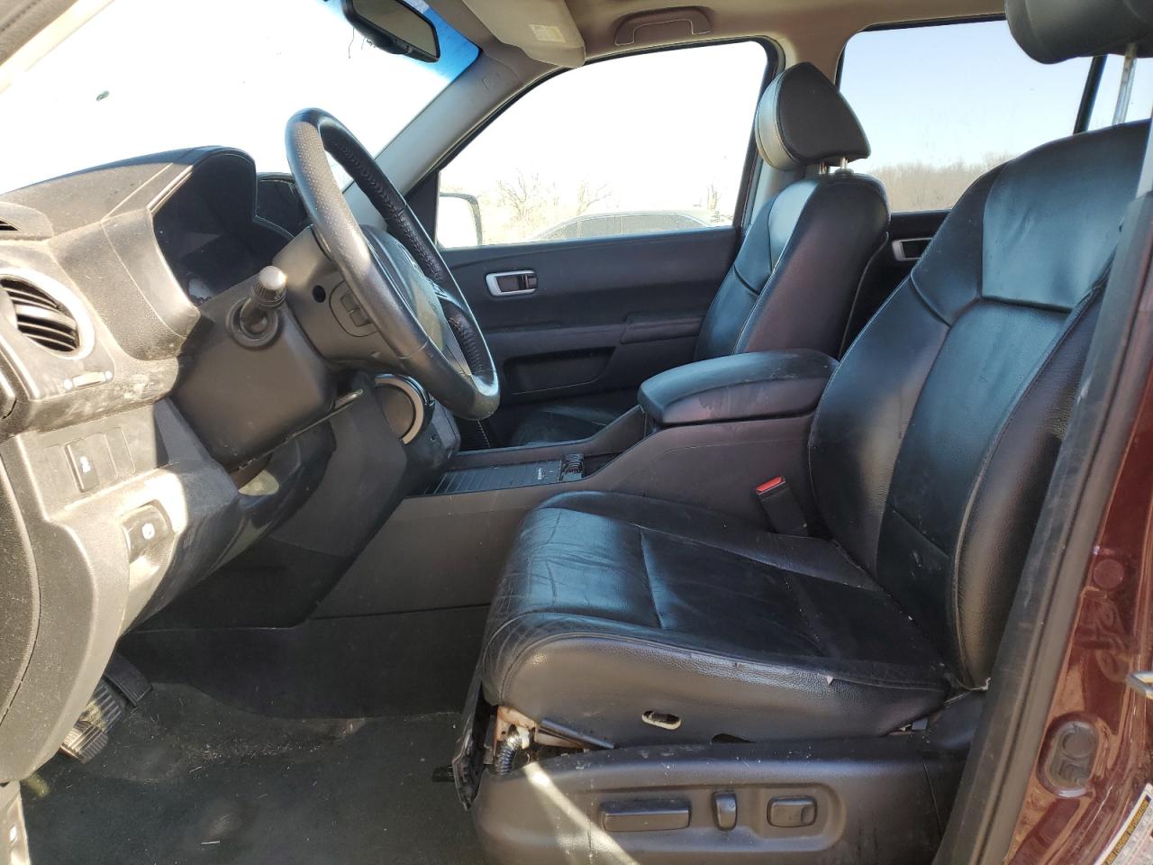 2014 Honda Pilot VIN 5FNYF4H53EB033088 Copart auction photo, front end damage thumbnail 7
