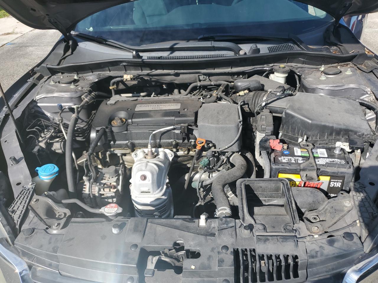 2014 Honda Accord VIN 1HGCR2F36EA206734 Copart auction photo, water/flood damage thumbnail 11