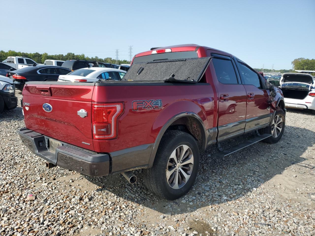 2016 Ford F-150 VIN 1FTEW1EF7GFD12136 Copart auction photo, all over damage thumbnail 3