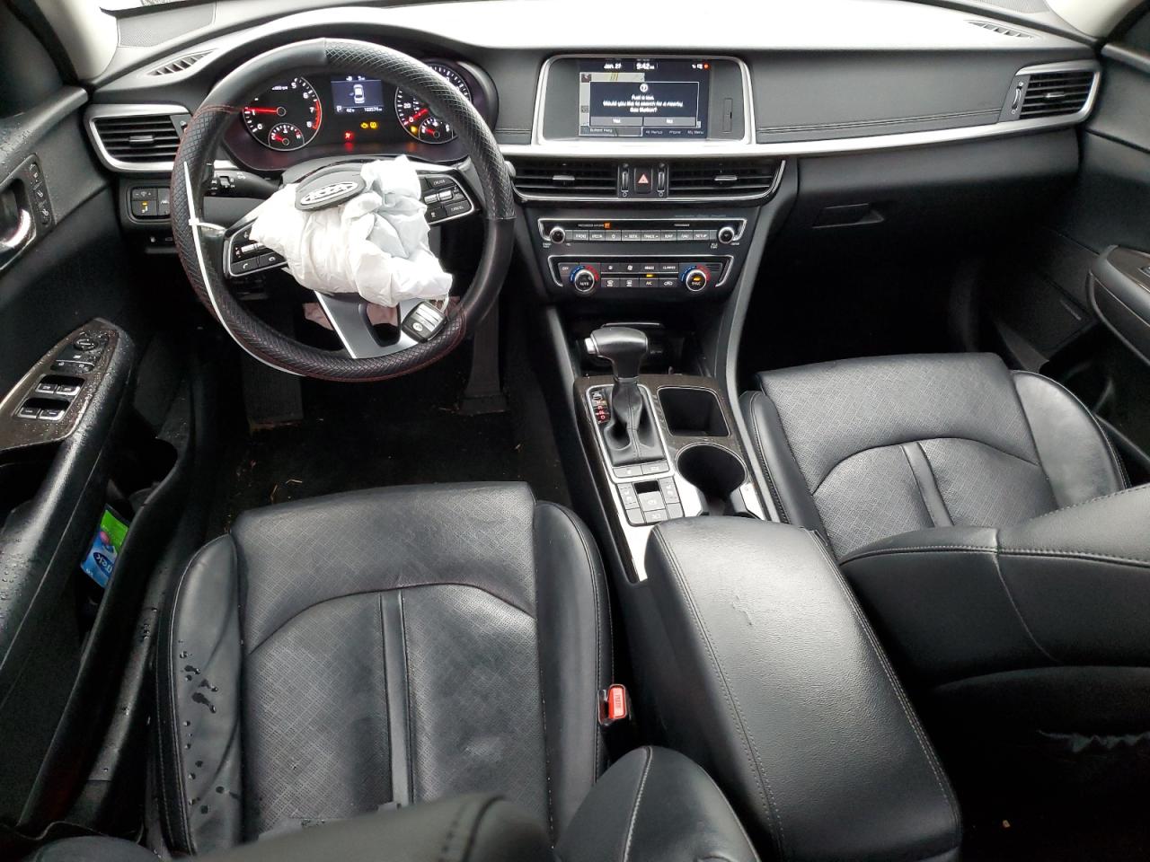 2019 KIA Optima VIN 5XXGU4L13KG302169 Copart auction photo, front end damage thumbnail 8