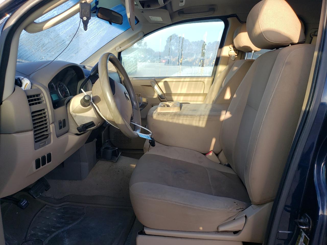 2009 Nissan Titan VIN 1N6BA06A59N316996 Copart auction photo, front end damage thumbnail 7