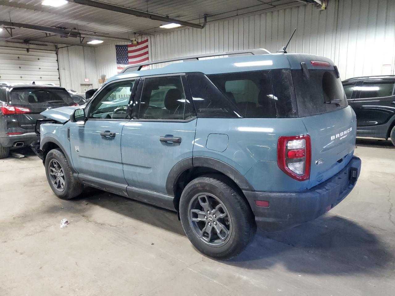 2023 Ford Bronco VIN 3FMCR9B63PRD69207 Copart auction photo, front end damage thumbnail 2