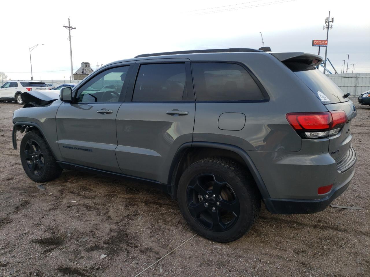 2019 Jeep Grand Cherokee VIN 1C4RJFAG8KC607722 Copart auction photo, front end damage thumbnail 2