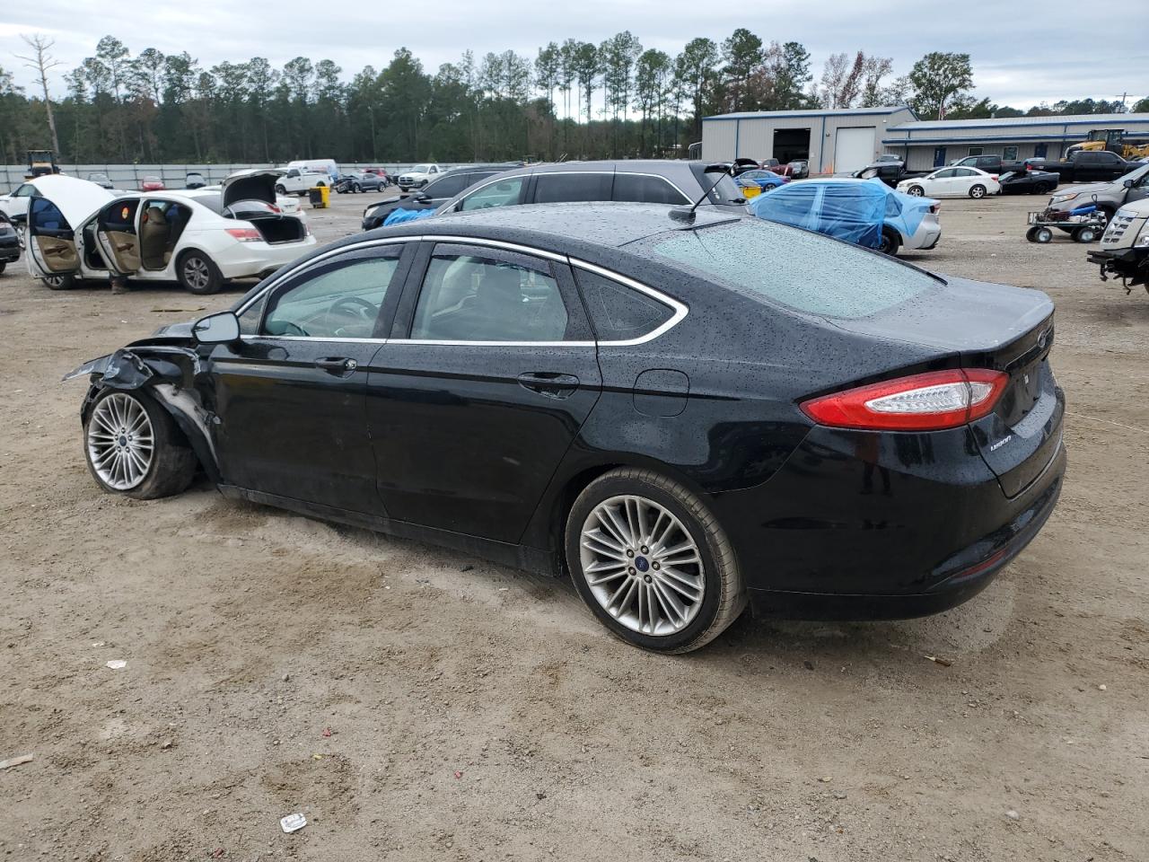 2016 Ford Fusion VIN 3FA6P0HD7GR236691 Copart auction photo, front end / side damage thumbnail 2