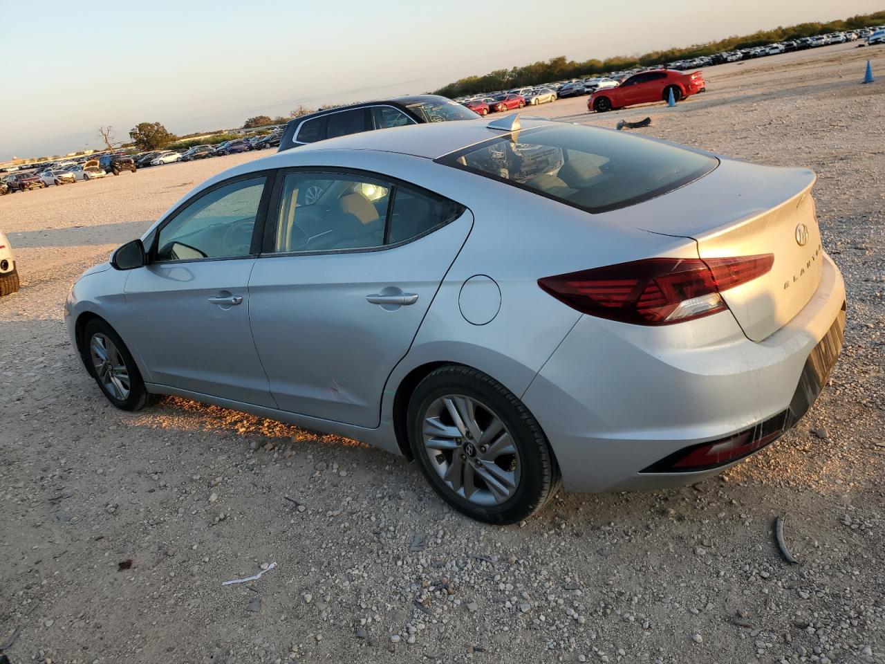 2019 Hyundai Elantra VIN KMHD84LF4KU746377 Copart auction photo, all over damage thumbnail 2