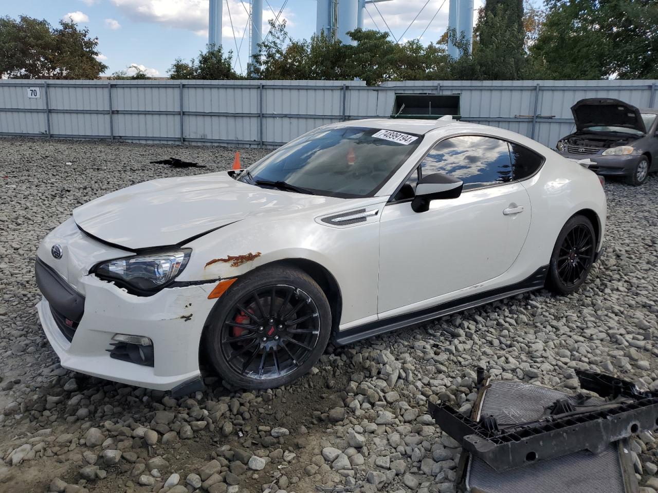 2015 Subaru BRZ VIN JF1ZCAC1XF9600852