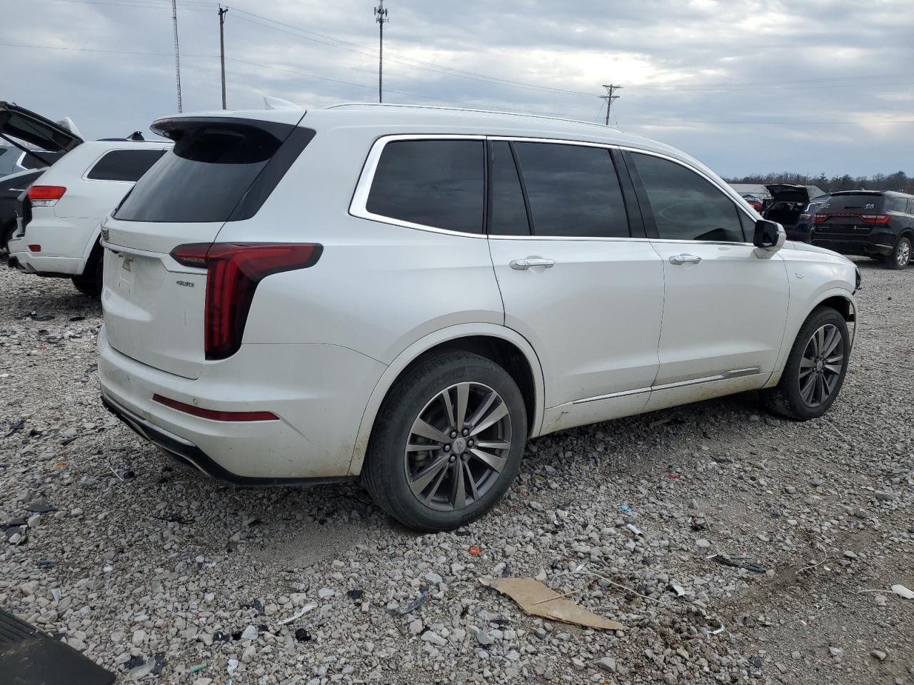 2021 Cadillac XT6 VIN 1GYKPCRS0MZ116319 Copart auction photo, front end damage thumbnail 3
