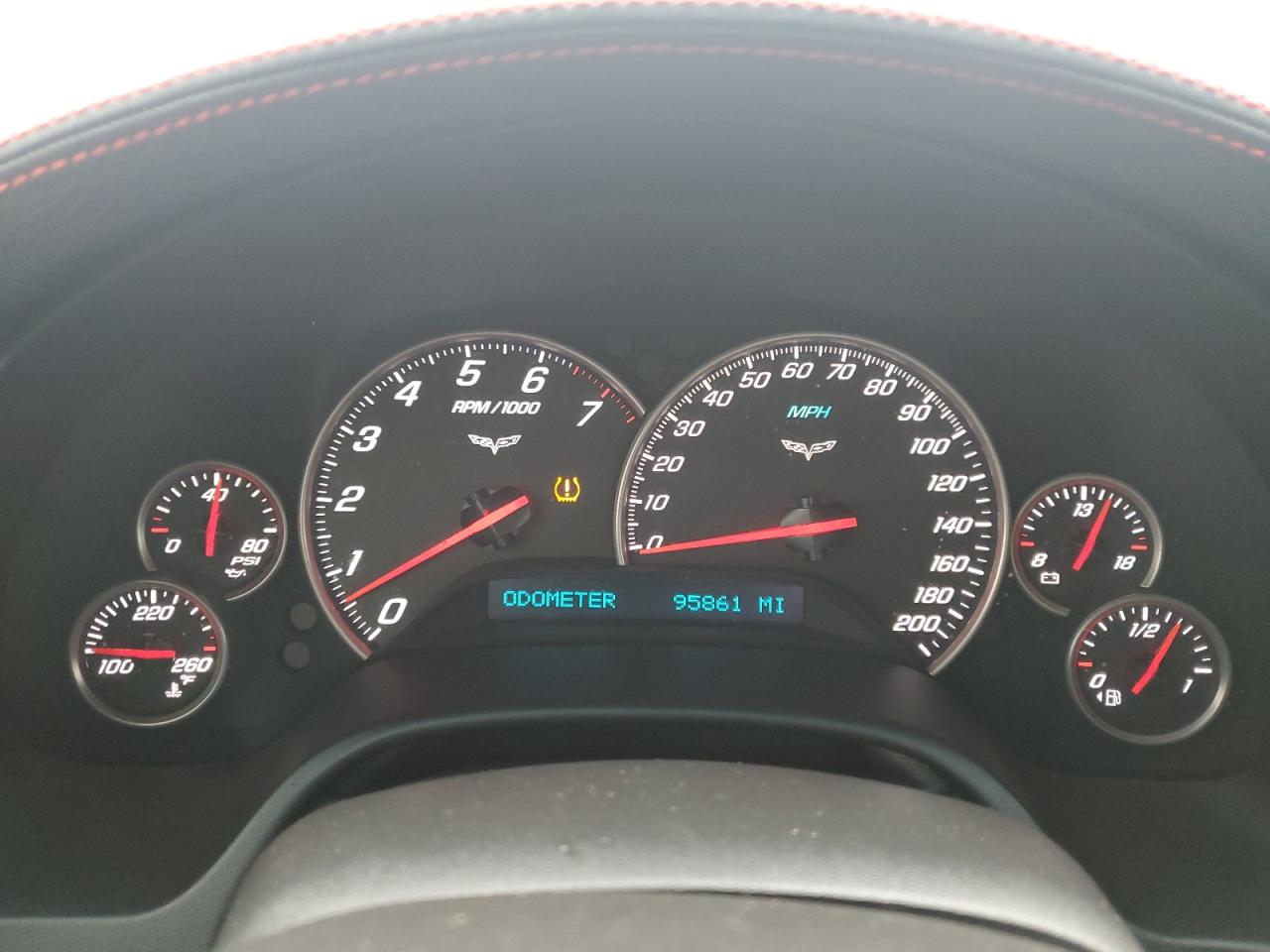 2012 Chevrolet Corvette VIN 1G1YX2DW1C5102271 Copart auction photo, all over damage thumbnail 9