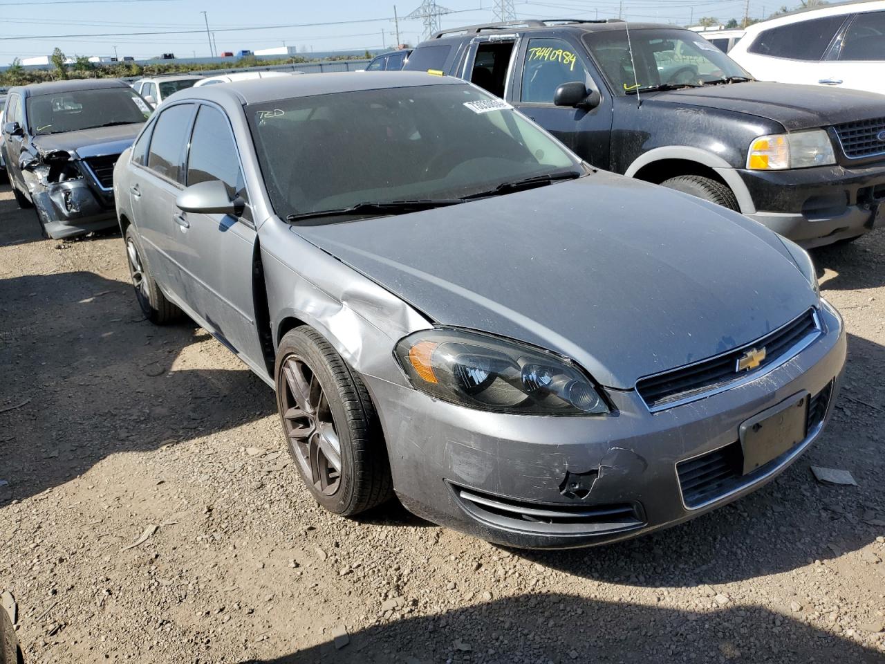 2006 Chevrolet Impala VIN 2G1WT58K669321293 Copart auction photo, side damage thumbnail 4