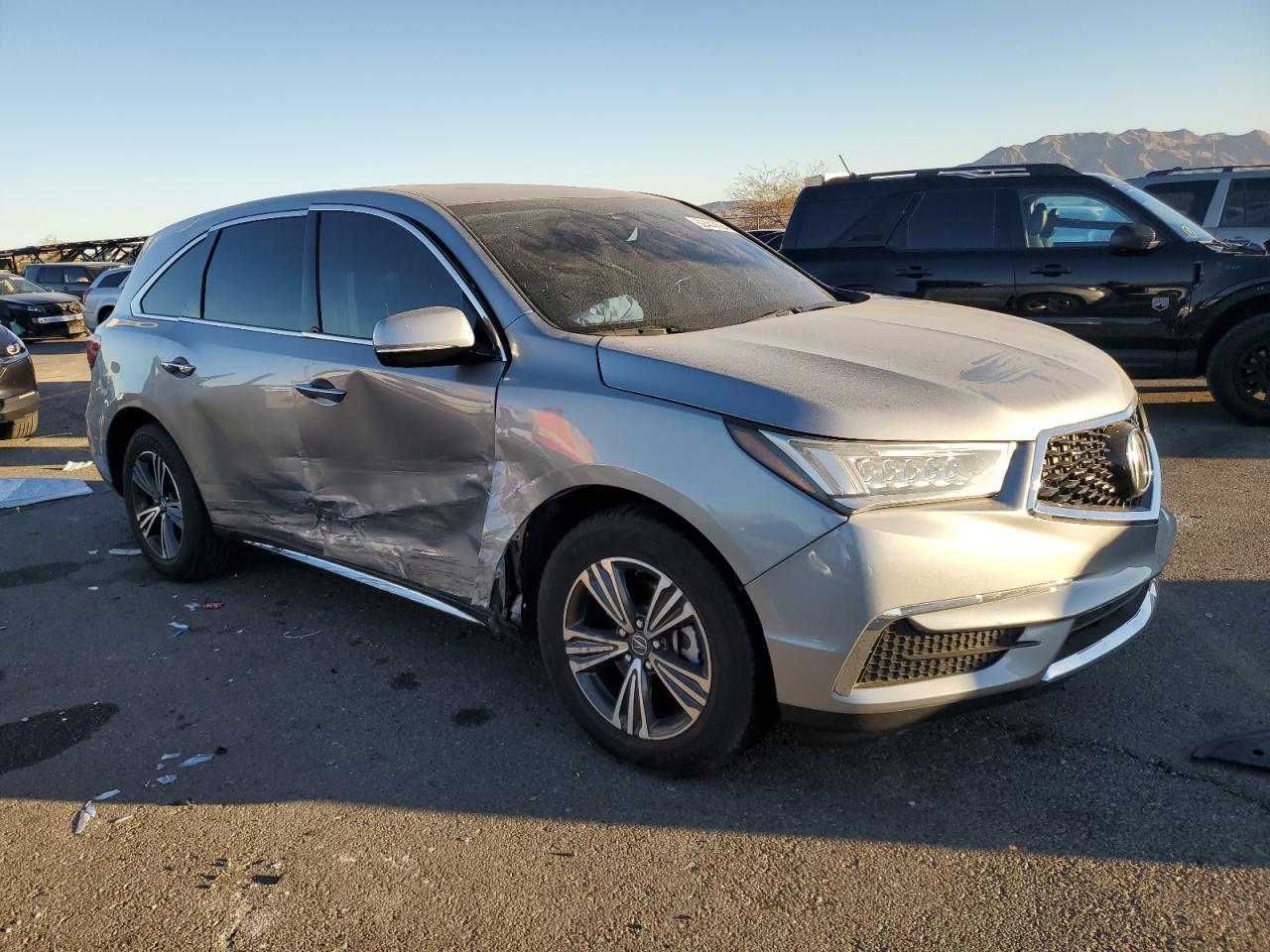 2018 Acura MDX VIN 5J8YD3H39JL008896 Copart auction photo, side damage thumbnail 4