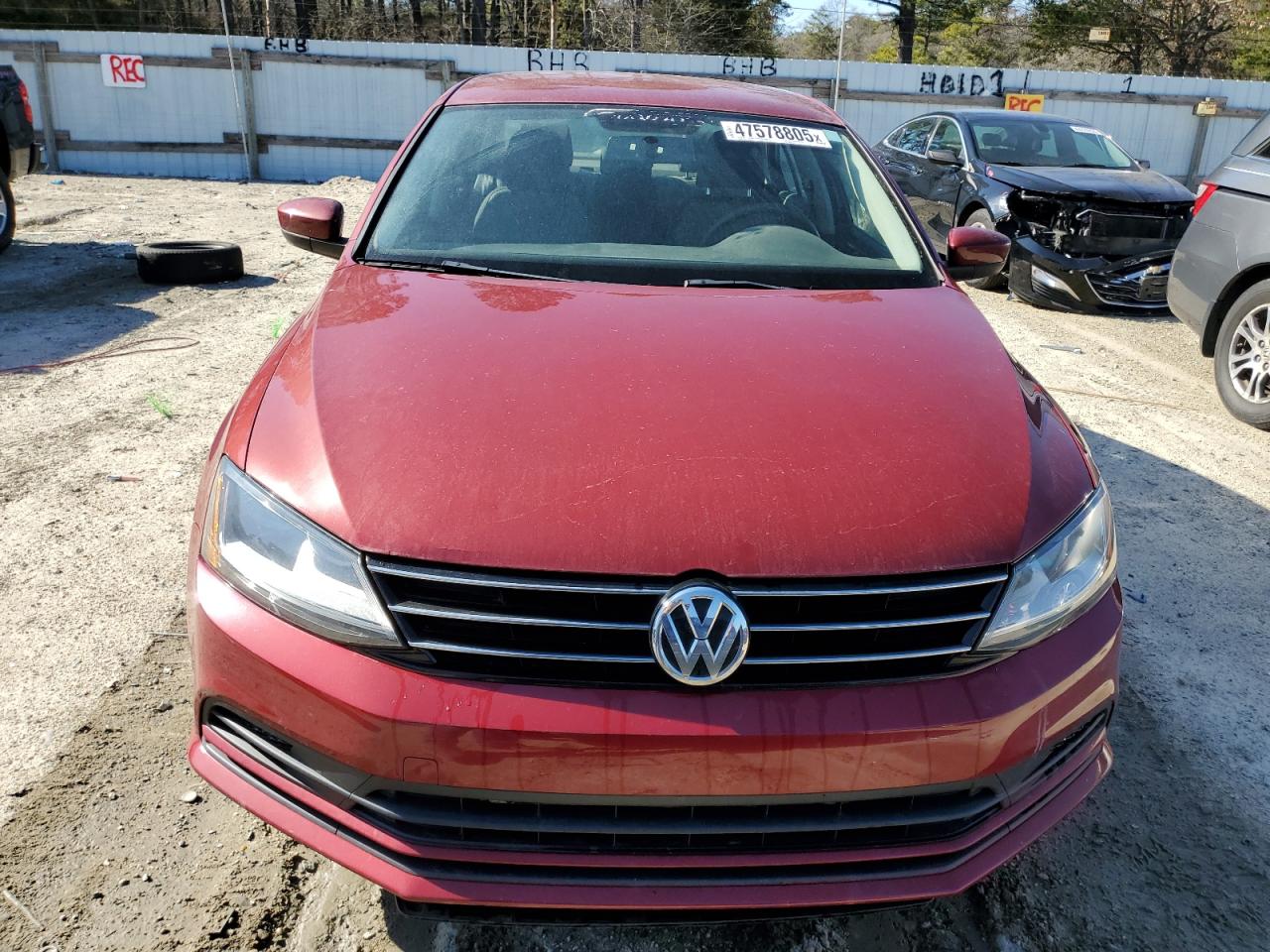 2017 Volkswagen Jetta VIN 3VW2B7AJ0HM355386 Copart auction photo, undercarriage damage thumbnail 5