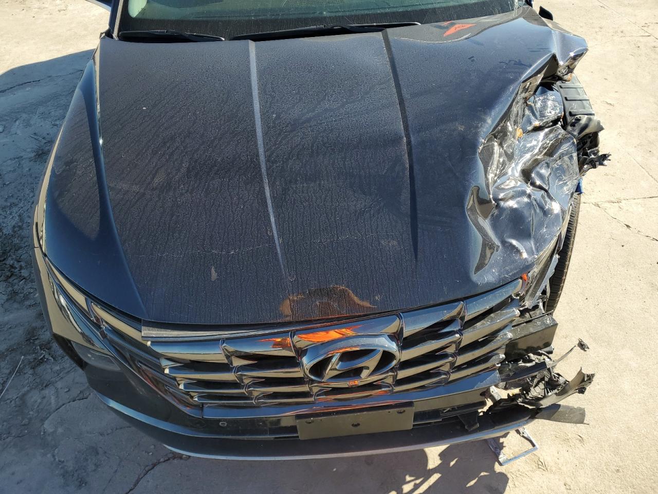 2024 Hyundai Tucson VIN KM8JECD11RU204513 Copart auction photo, front end / side damage thumbnail 11