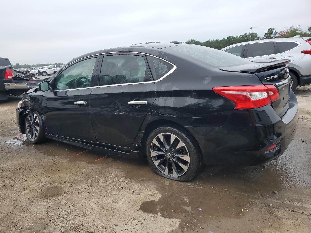 2019 Nissan Sentra VIN 3N1AB7AP4KY240716 Copart auction photo, side / front end damage thumbnail 2
