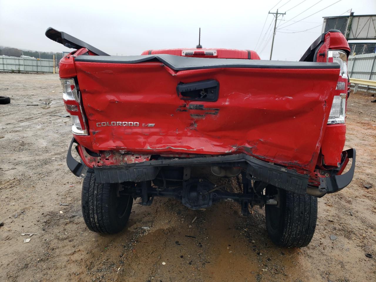 2020 Chevrolet Colorado VIN 1GCHTBEN1L1146805 Copart auction photo, all over damage thumbnail 6
