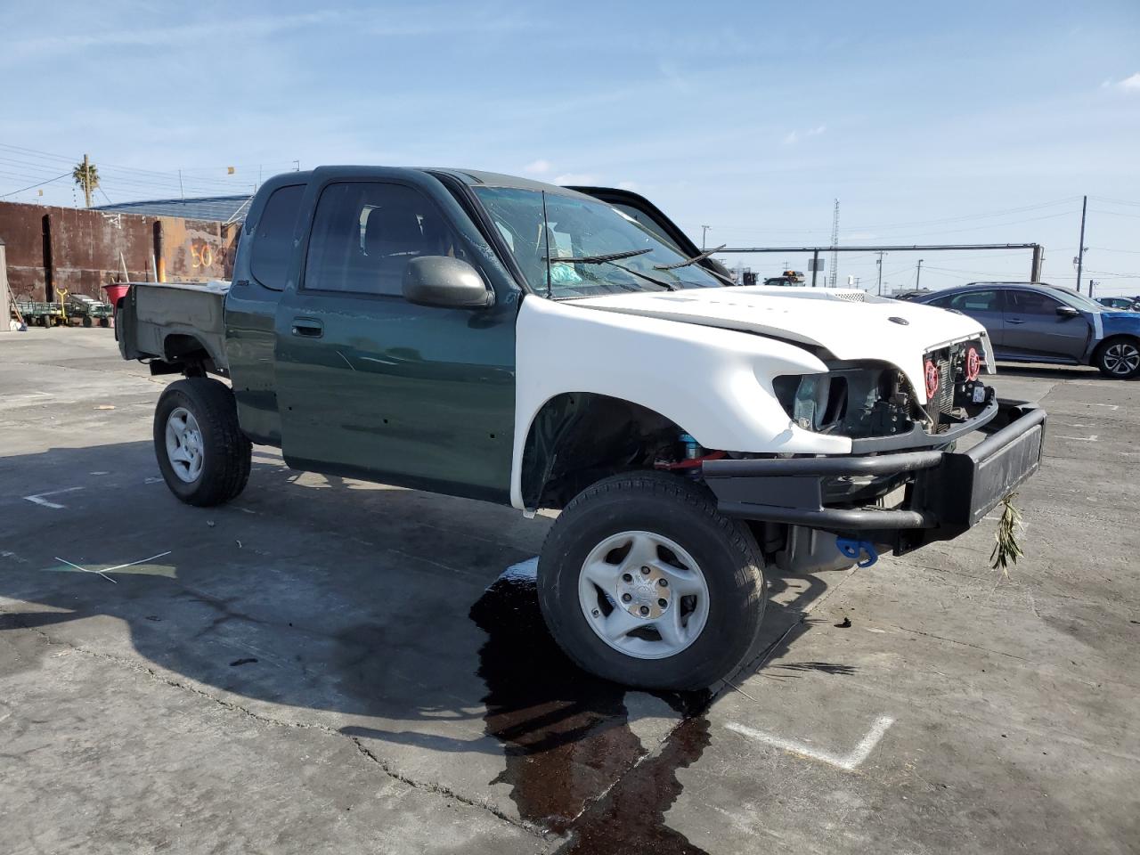 2002 Toyota Tundra VIN 5TBRT34162S320497 Copart auction photo, all over damage thumbnail 4
