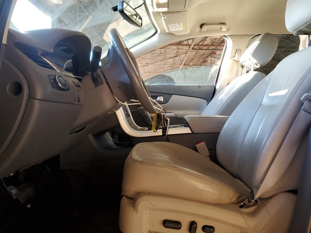 2014 Ford Edge VIN 2FMDK3KC7EBA07095 Copart auction photo, side damage thumbnail 7