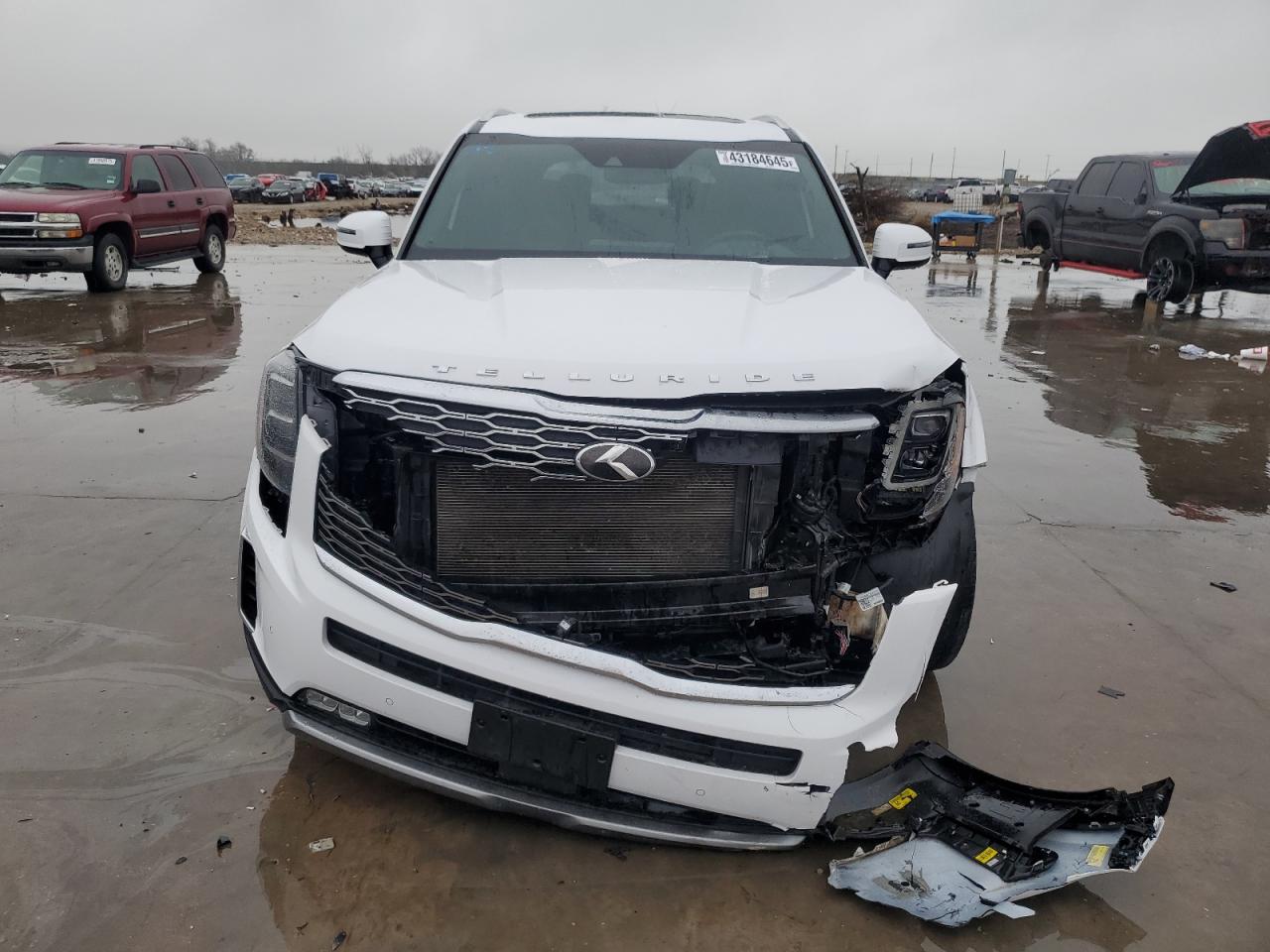 2021 KIA Telluride VIN 5XYP5DHC0MG144136 Copart auction photo, front end damage thumbnail 5