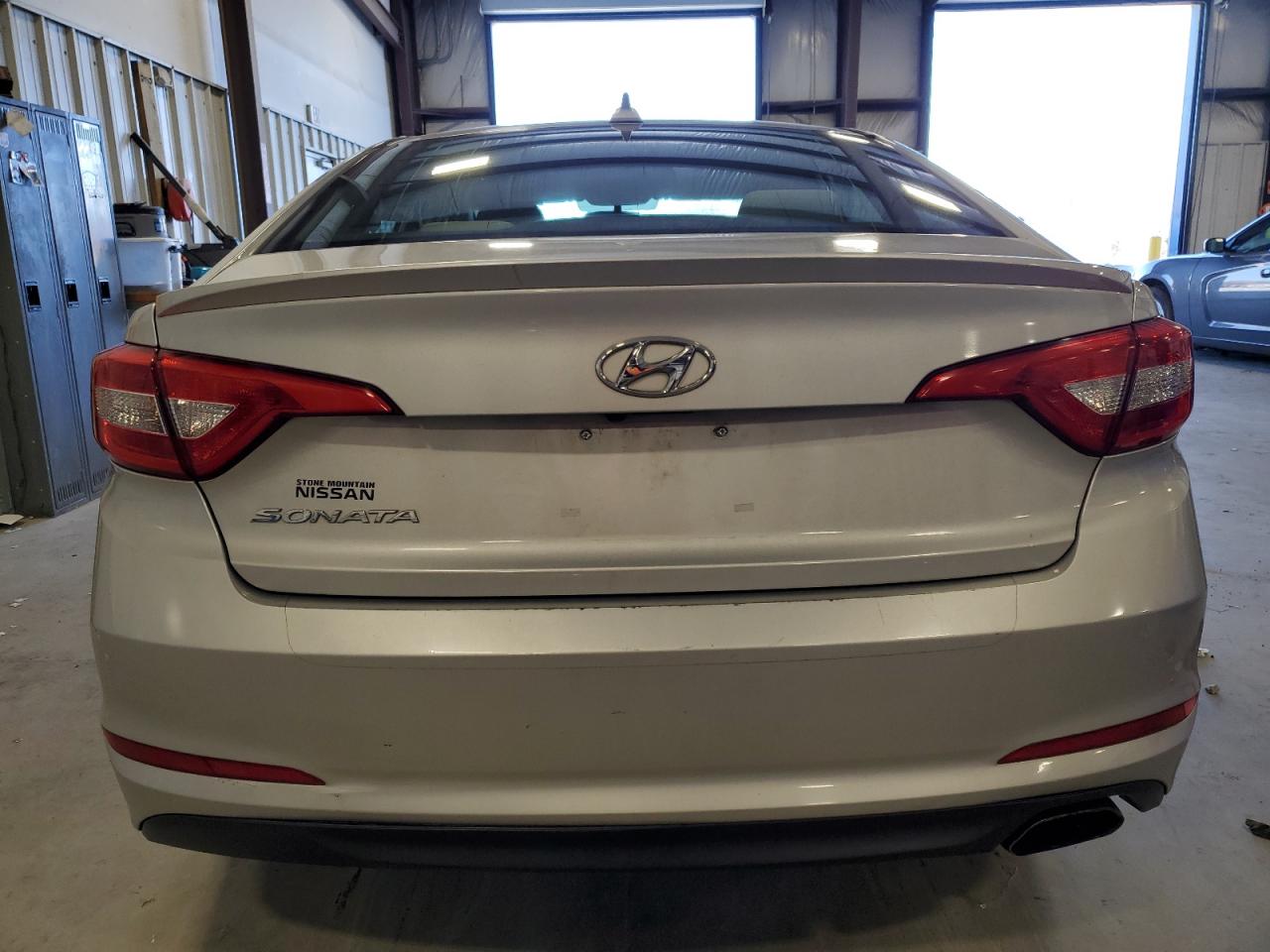 2016 Hyundai Sonata VIN 5NPE24AF6GH310032 Copart auction photo, front end / mechanical damage thumbnail 6