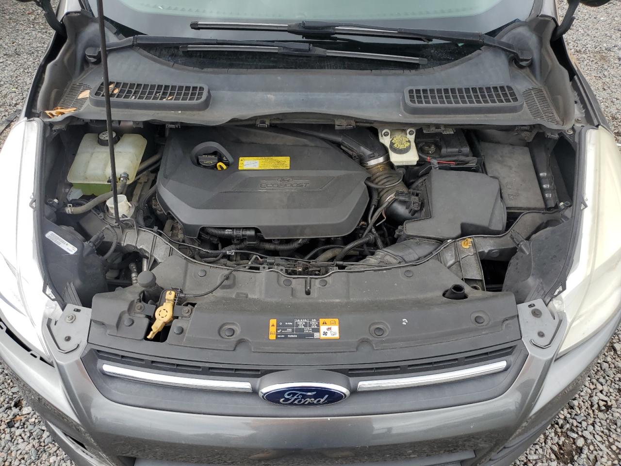 2013 Ford Escape VIN 1FMCU0GX4DUA13509 Copart auction photo, front end damage thumbnail 14