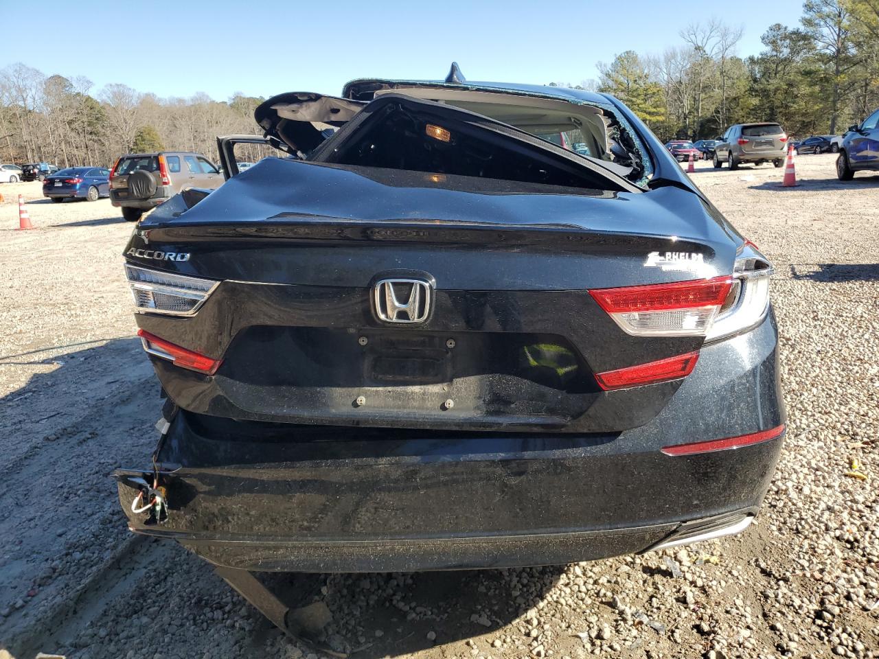 2018 Honda Accord VIN 1HGCV1F53JA038715 Copart auction photo, all over damage thumbnail 6
