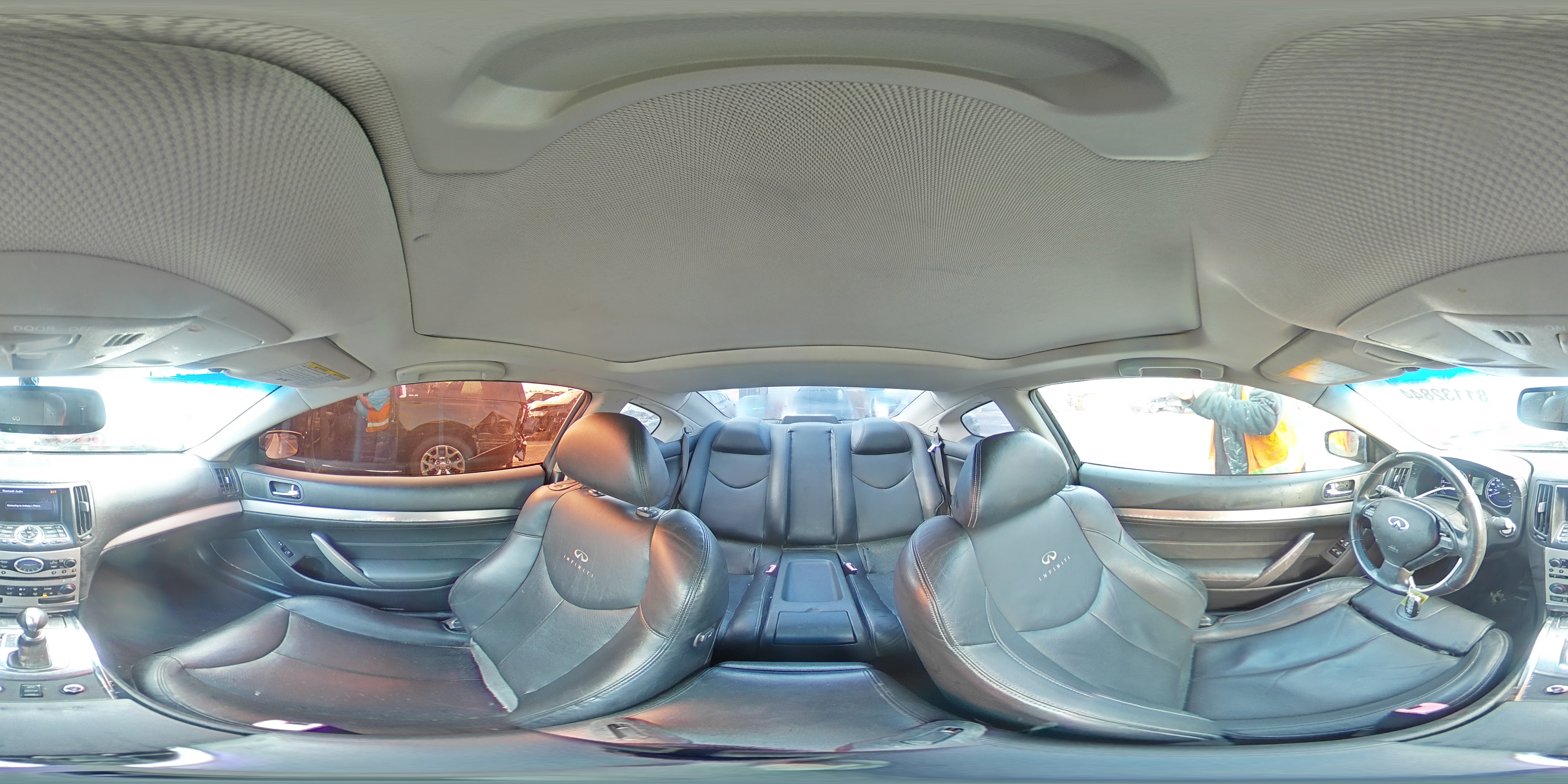 2012 Infiniti G VIN JN1CV6EL5CM471405 Copart auction photo, front end damage thumbnail 14