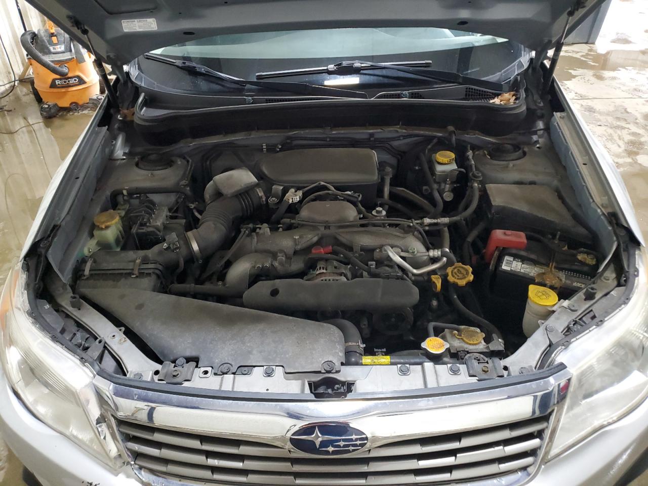 2010 Subaru Forester VIN JF2SH6AC7AH723071 Copart auction photo, front end / side damage thumbnail 13