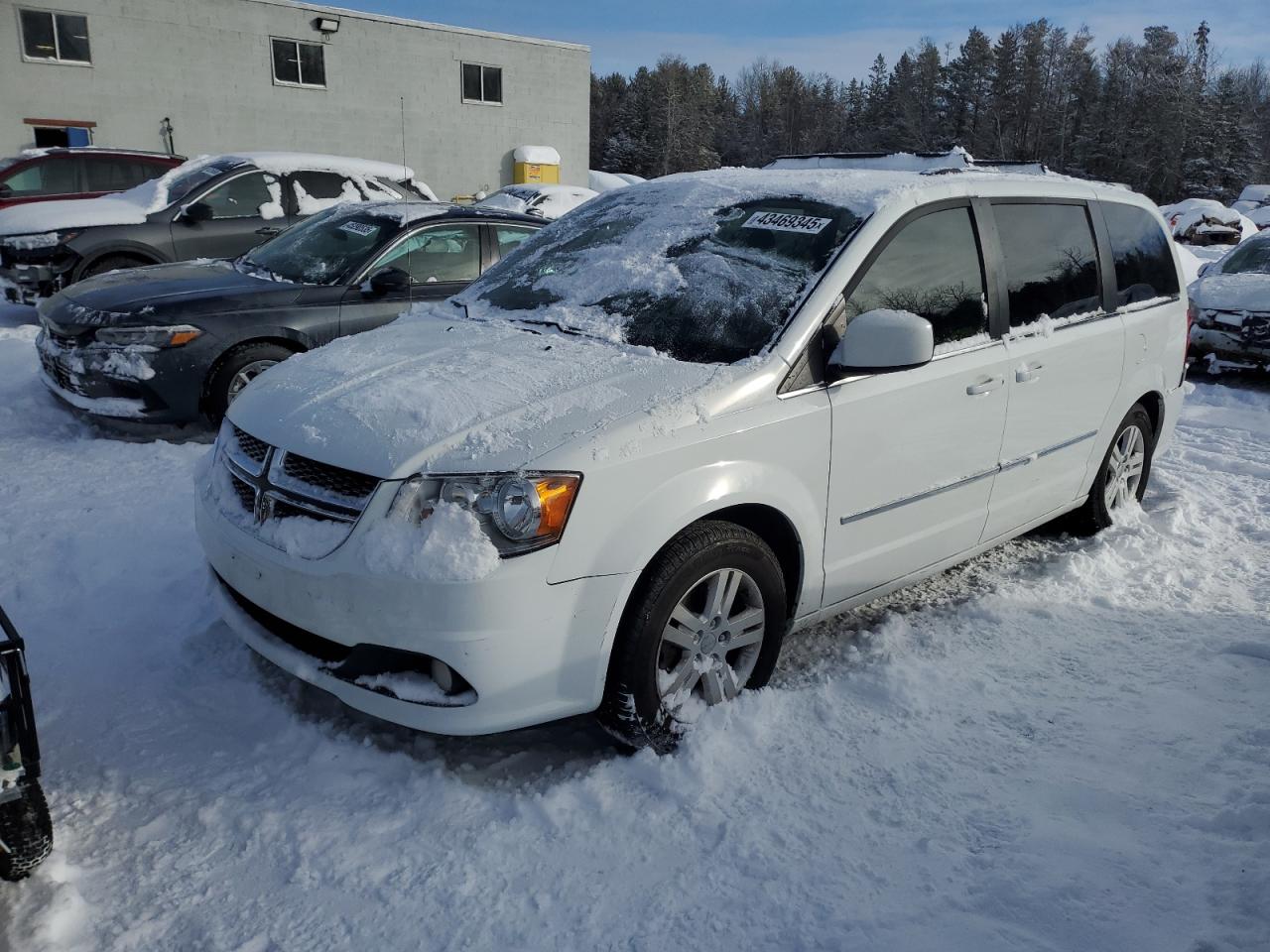 2016 Dodge Caravan VIN 2C4RDGDG3GR381709 - Copart auction photo