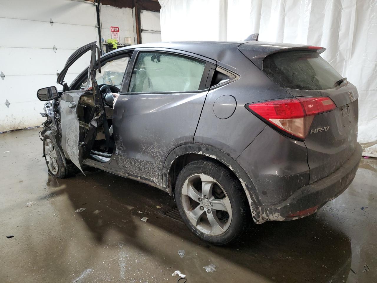 2016 Honda HR-V VIN 3CZRU6H34GM714261 Copart auction photo, all over / side damage thumbnail 2