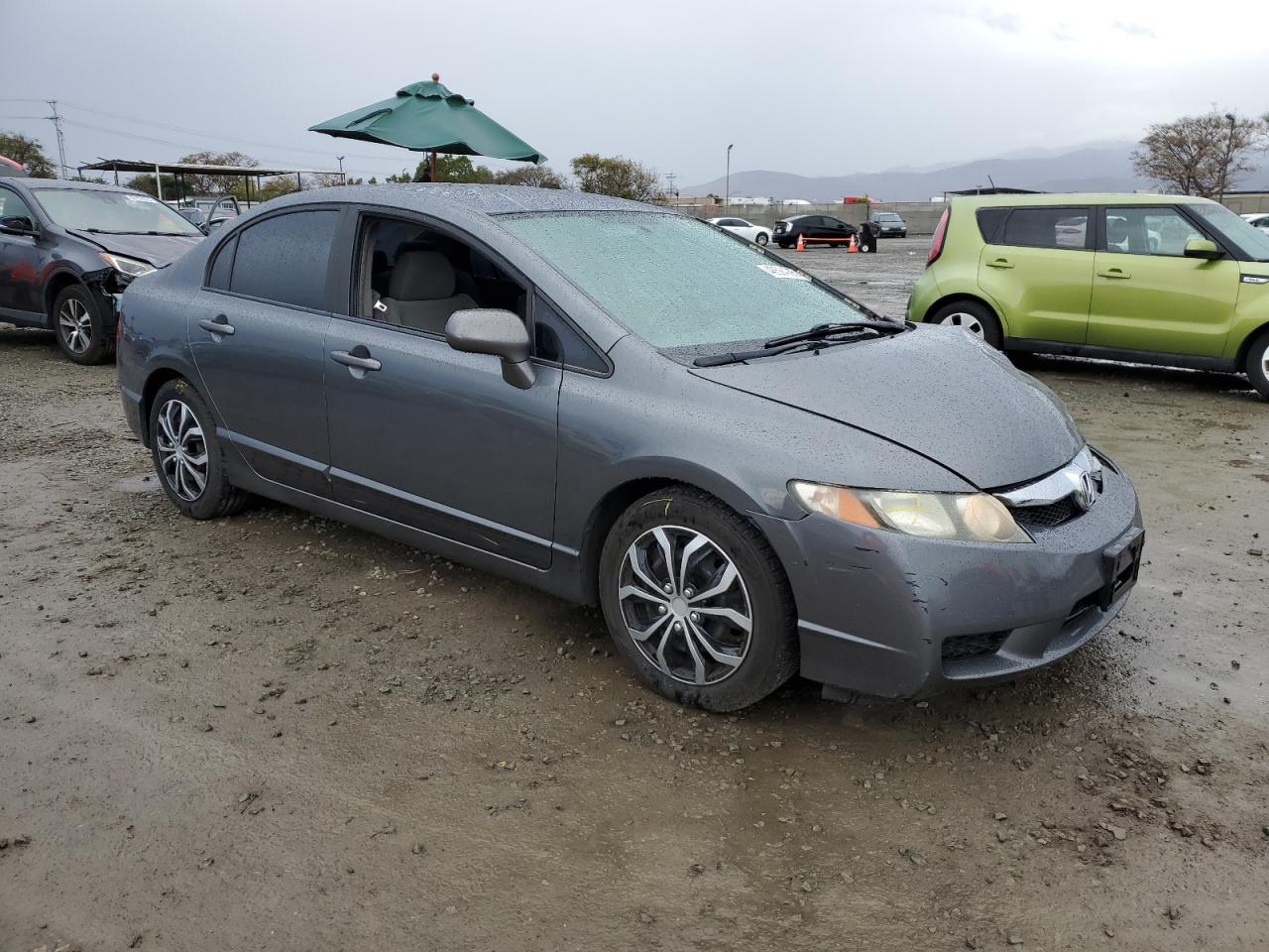 2011 Honda Civic VIN 19XFA1F55BE048037 Copart auction photo, front end damage thumbnail 4