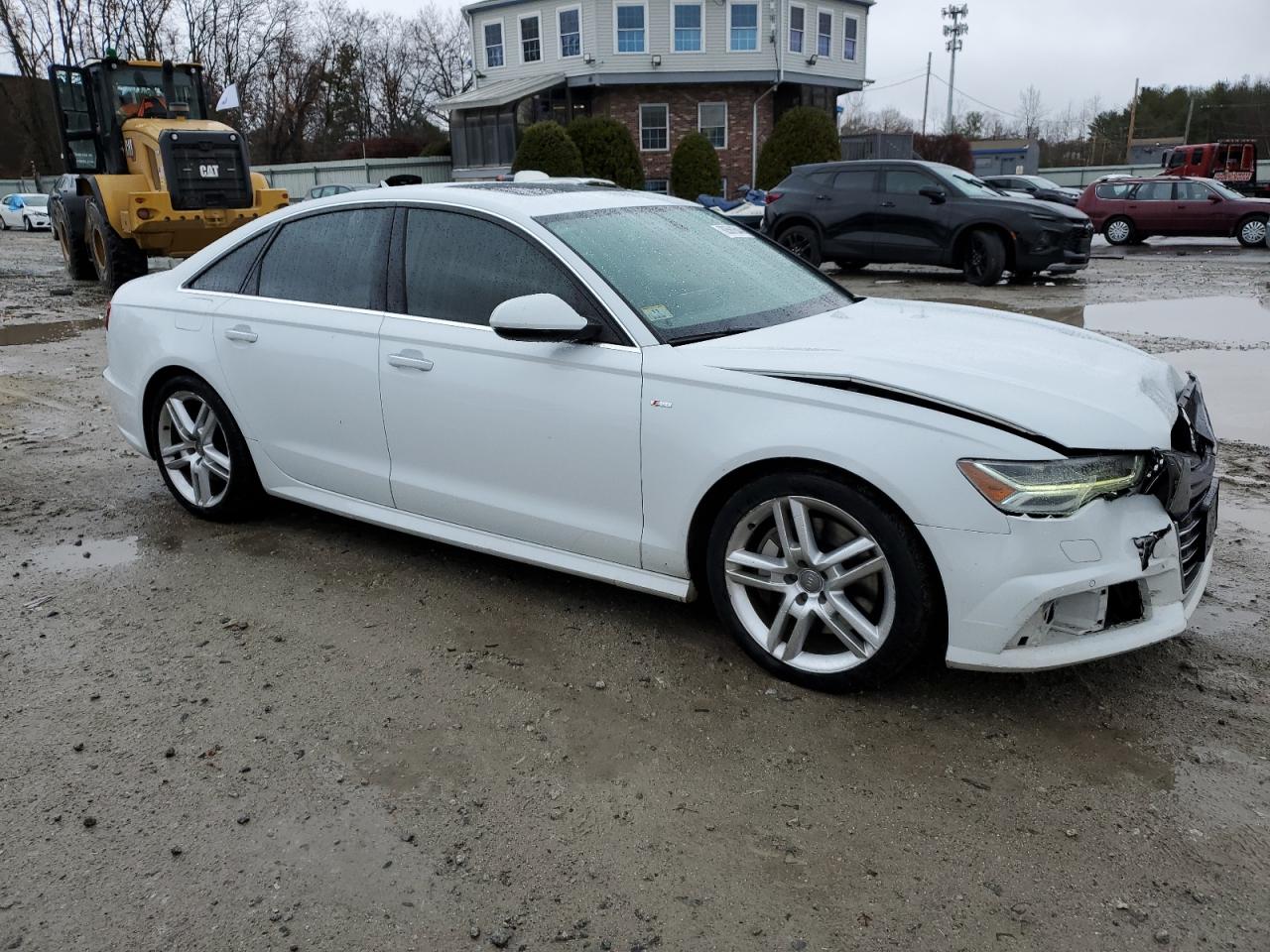 2016 Audi A6 VIN WAUGFAFC7GN065085 Copart auction photo, front end damage thumbnail 4