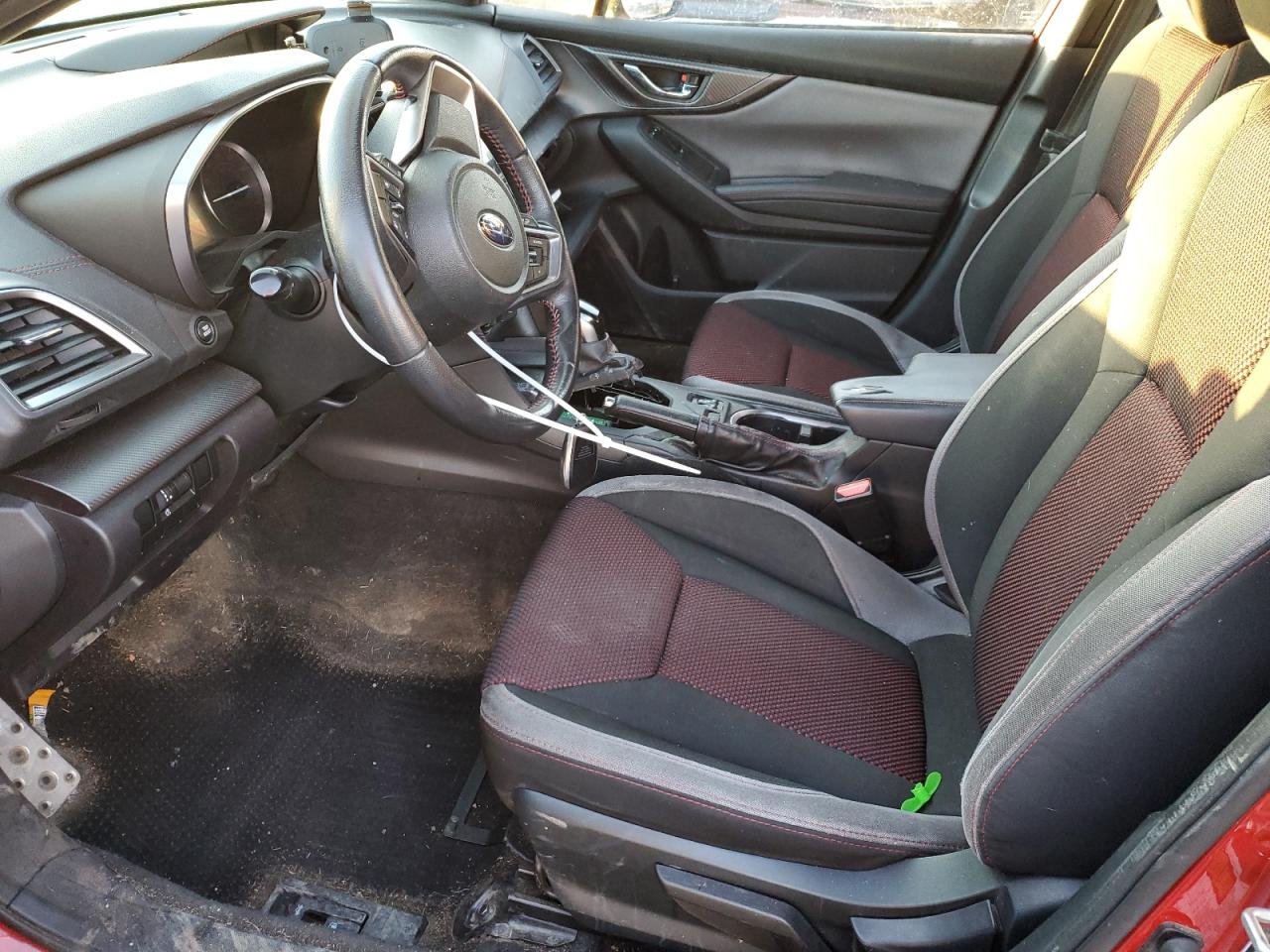 2020 Subaru Impreza VIN 4S3GKAL66L3603259 Copart auction photo, burn damage thumbnail 7