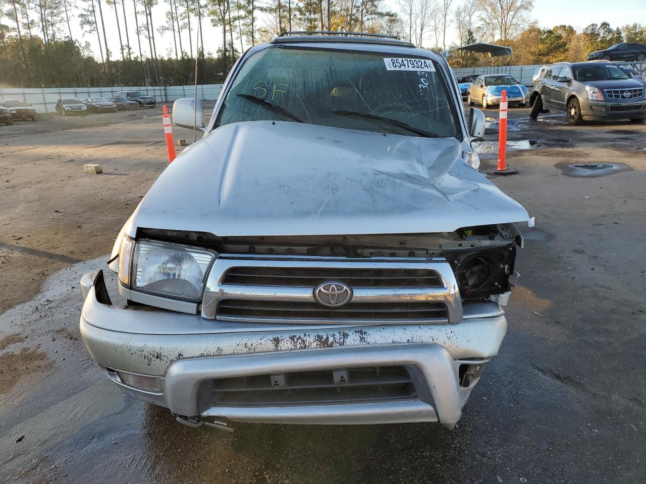 2000 Toyota 4Runner VIN JT3GN87R3Y0173031 Copart auction photo, all over damage thumbnail 5