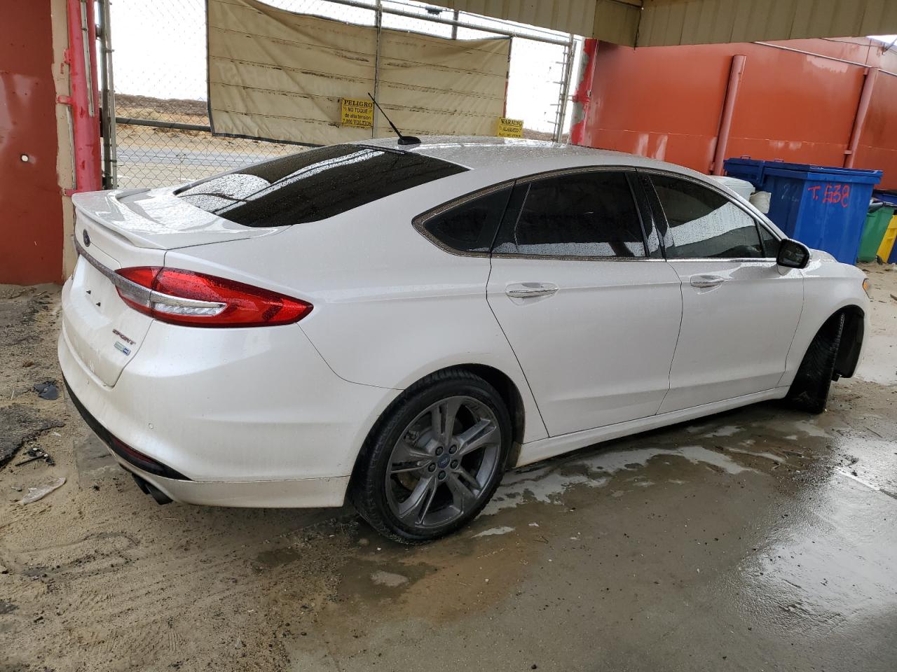 2017 Ford Fusion VIN 3FA6P0VP4HR299618 Copart auction photo, all over damage thumbnail 3
