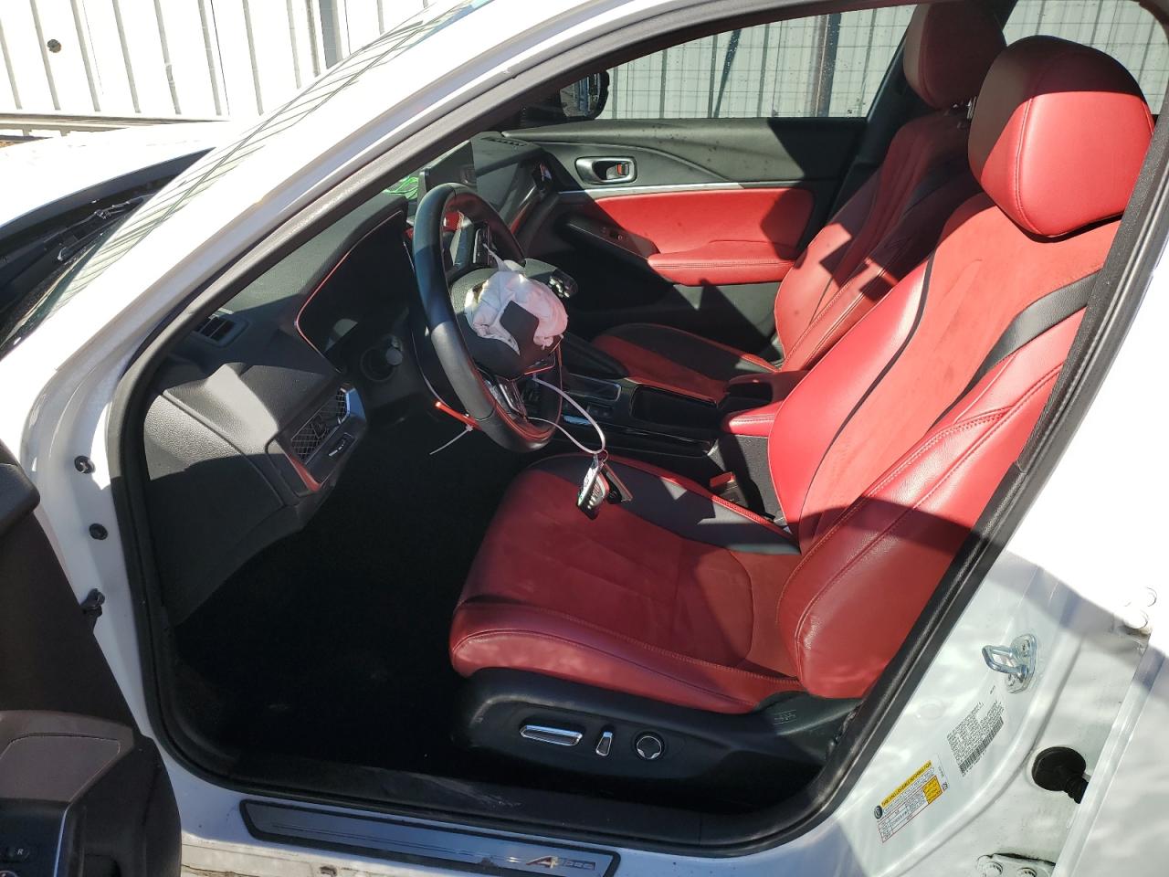 2024 Acura Integra VIN 19UDE4H60RA005565 Copart auction photo, front end damage thumbnail 7