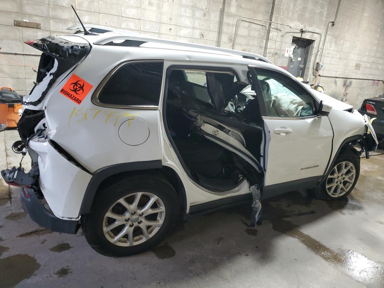 2015 Jeep Grand Cherokee VIN 1C4PJMCBXFW546150 Copart auction photo, all over damage thumbnail 3