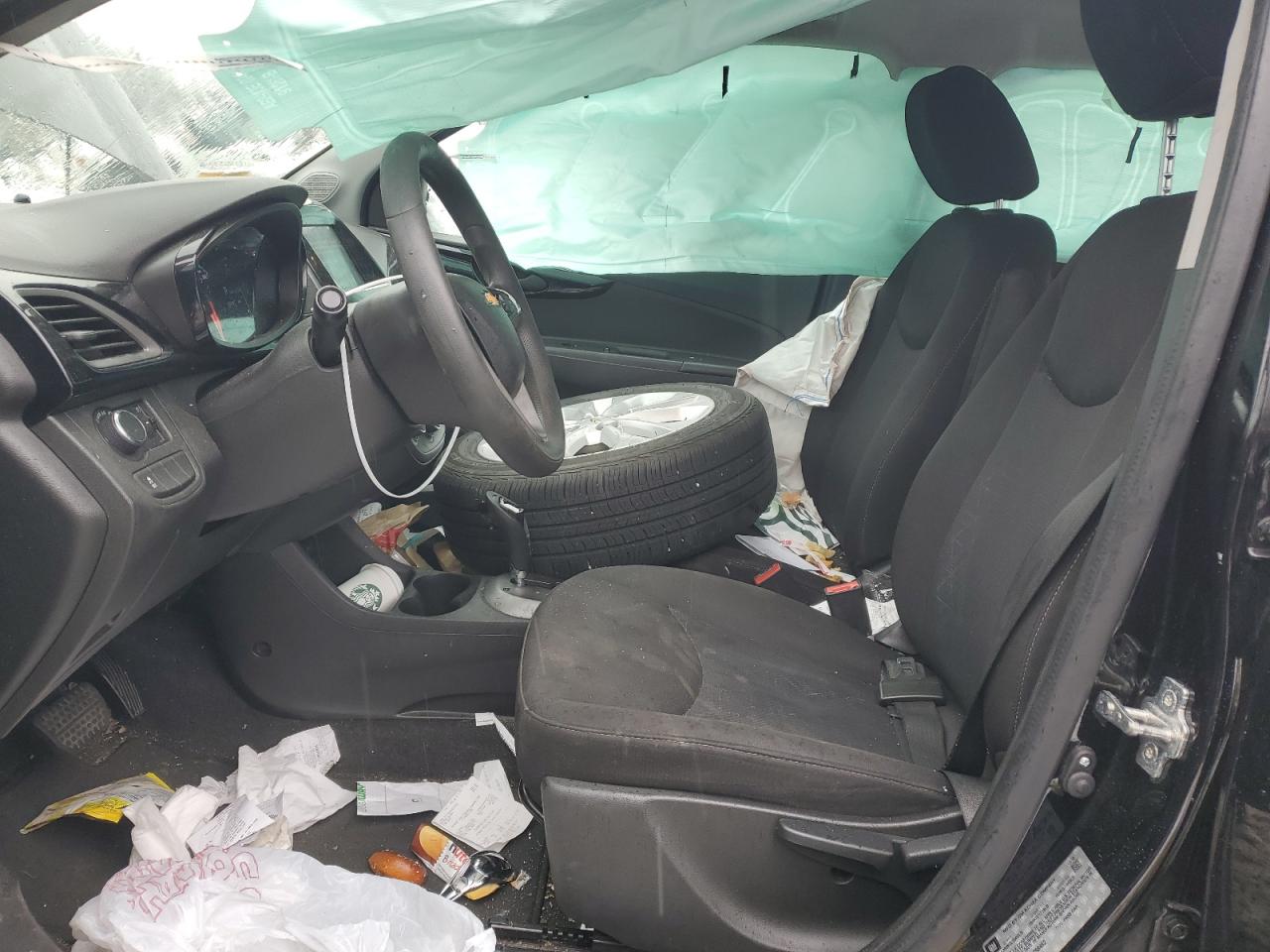 2019 Chevrolet Spark VIN KL8CD6SA1KC758482 Copart auction photo, rear end damage thumbnail 7