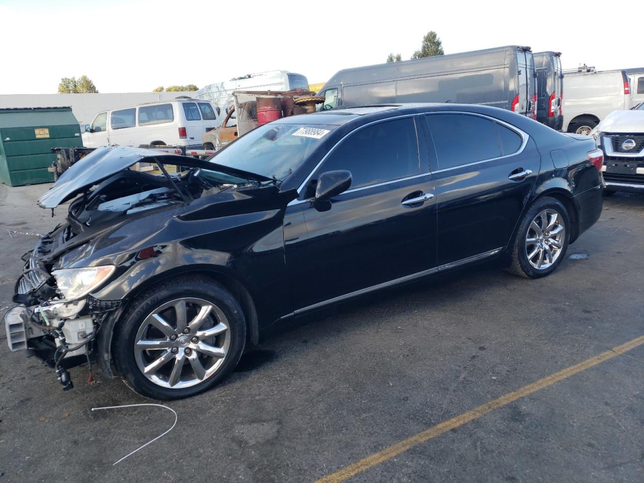 2007 Lexus LS VIN JTHBL46F675036614