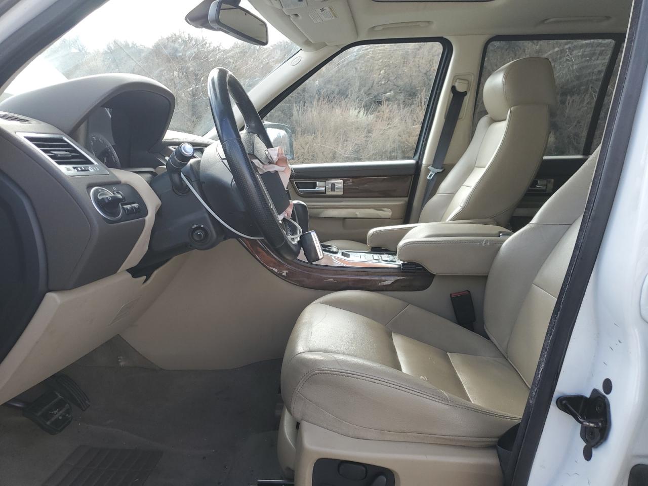 2013 Land Rover Range Rover VIN SALSF2D41DA800041 Copart auction photo, side / front end damage thumbnail 7