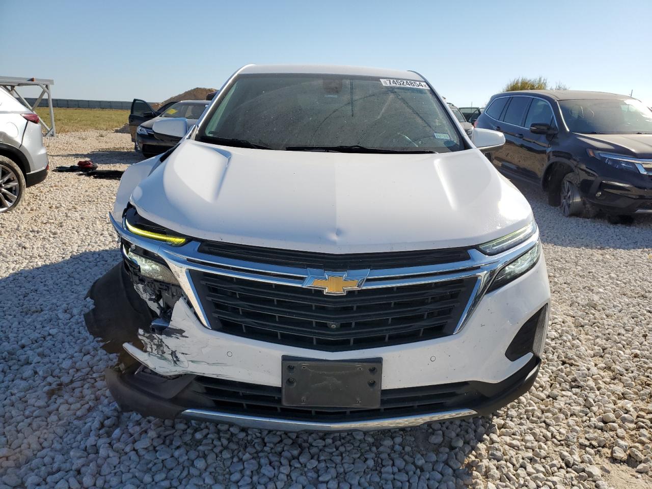 2022 Chevrolet Equinox VIN 3GNAXKEV6NL112013 Copart auction photo, side / front end damage thumbnail 5