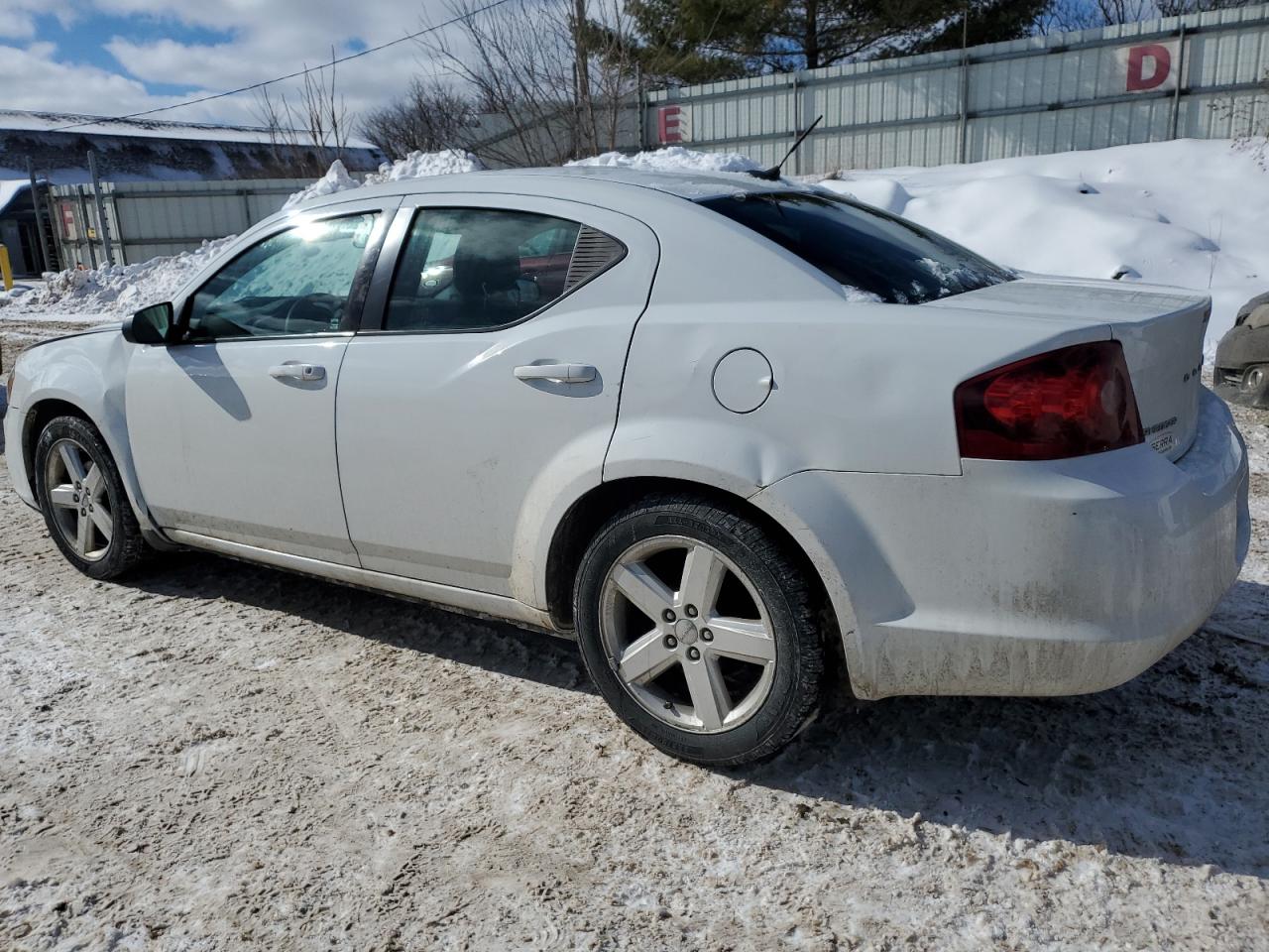 2013 Dodge Avenger VIN 1C3CDZAB4DN530653 Copart auction photo, front end / side damage thumbnail 2