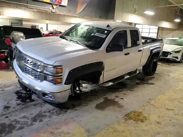 2014 Chevrolet Silverado VIN 1GCVKREC2EZ187283 Copart auction photo, front end / undercarriage damage thumbnail 11