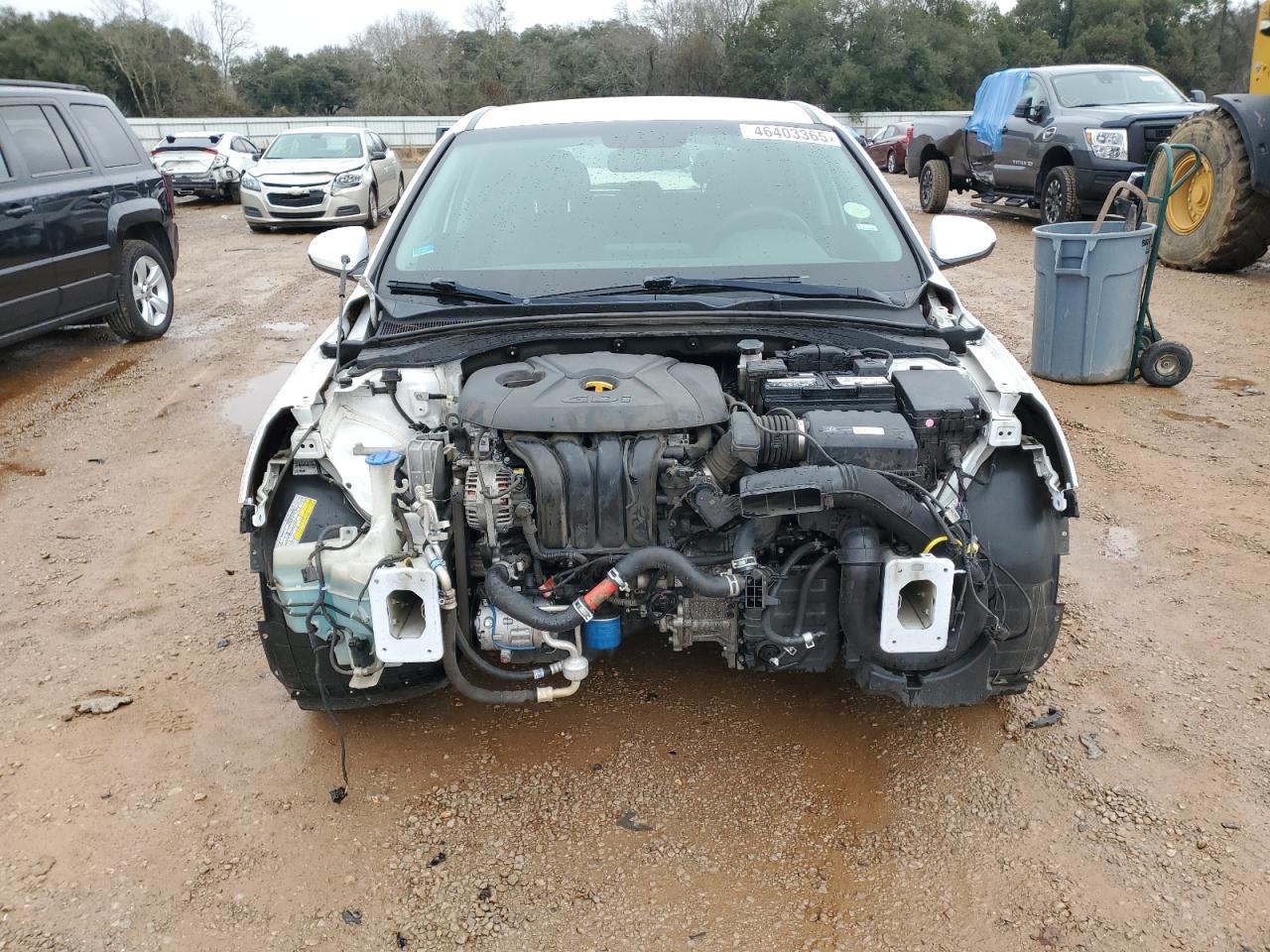 2019 Hyundai Elantra VIN KMHH35LE9KU094563 Copart auction photo, front end damage thumbnail 5