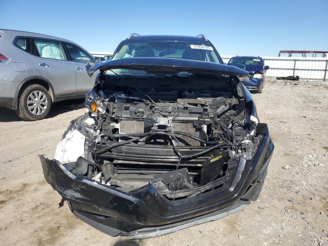2020 Nissan Rogue VIN 5N1AT2MT8LC759263 Copart auction photo, front end / side damage thumbnail 5